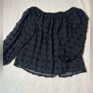 Elegant Black Women's Top